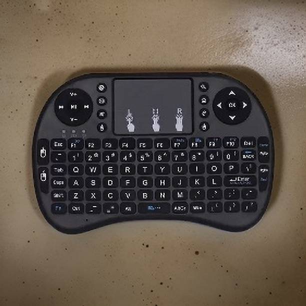 YAROH D11_Hard key Mini Home Theater Keyboard: Touchpad Included Smart Connector Handheld Multi-device Keyboard Compatible with Desktop, Laptop, Mac