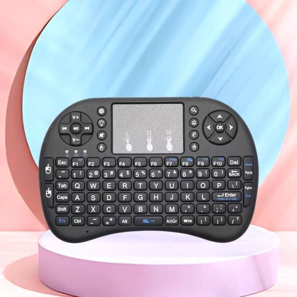 Clairbell Bluetooth Wireless Keyboard with Slim & Portable Easy-Switch & TV & Laptop Z143 Wireless Thumb-size Multi-device Keyboard Compatible with Desktop, Laptop, Mac