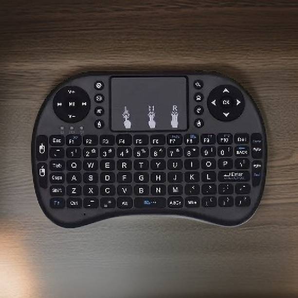 Clairbell X48_Hard key Mini Home Theater Keyboard: Touchpad Included Smart Connector Handheld Multi-device Keyboard Compatible with Desktop, Laptop, Mac