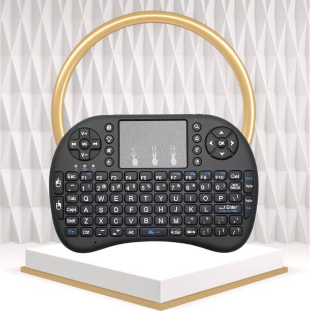 Clairbell Bluetooth Wireless Keyboard, Pocket Size USB Rechargeable Bluetooth KeyboardF65 Wireless Thumb-size Multi-device Keyboard Compatible with Desktop, Laptop, Mac