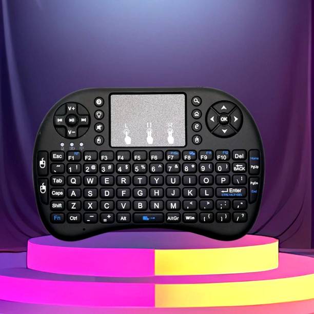 FRONY Bluetooth Wireless Keyboard with Slim & Portable Easy-Switch, TV & Laptop F85 Wireless Thumb-size Laptop Keyboard Compatible with Desktop, Laptop, Mac