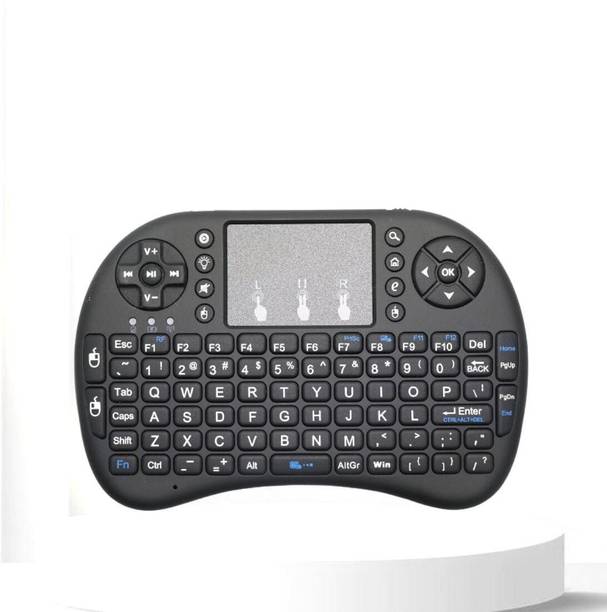 Clairbell Bluetooth Wireless Keyboard with Slim & Portable Easy-Switch & TV & Laptop Z108 Wireless Thumb-size Multi-device Keyboard Compatible with Desktop, Laptop, Mac