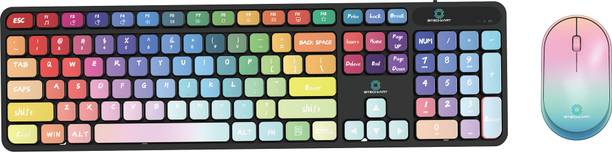 BITECHKART BITKC01 Wireless Standard Multi-device Keyboard Compatible with Desktop, Laptop, Mac