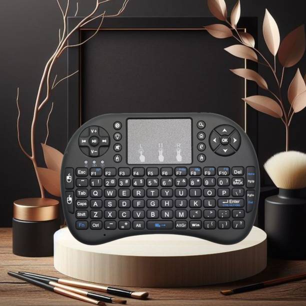 Clairbell Bluetooth Wireless Keyboard, Pocket Size USB Rechargeable Bluetooth KeyboardF322 Wireless Thumb-size Multi-device Keyboard Compatible with Desktop, Laptop, Mac