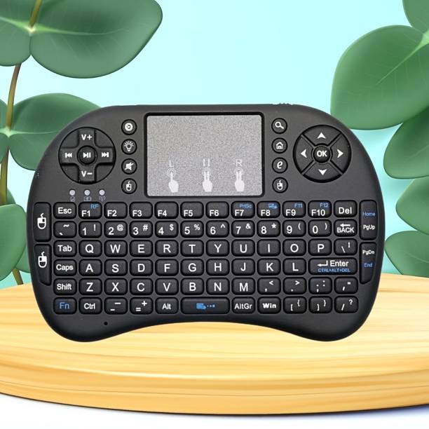 FRONY Bluetooth Wireless Keyboard with Slim & Portable Easy-Switch & TV & Laptop Z403 Wireless Thumb-size Multi-device Keyboard Compatible with Desktop, Laptop, Mac