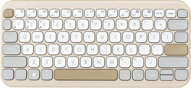 ASUS Marshmallow KW100 Bluetooth Multi-device Keyboard