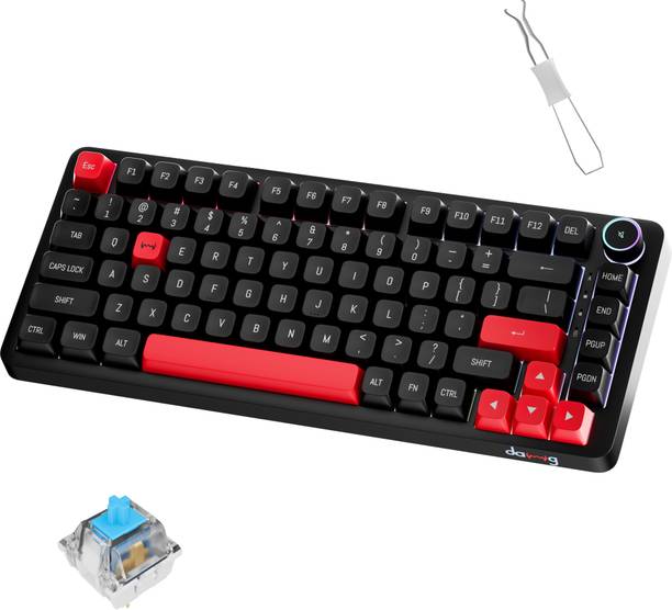 daWg Highkey 718 Wired USB Standard Gaming Keyboard Compatible with Desktop, Laptop