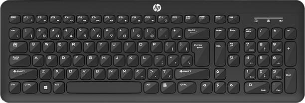 HP K260 Quick, Comfy, Accurate,Plug and Play & LED Indicators Wireless Multi-device Keyboard