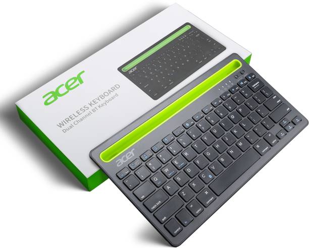 Acer ZC.A01SI.18K Bluetooth Laptop-size Multi-device Keyboard Compatible with Desktop, Laptop, Tablet