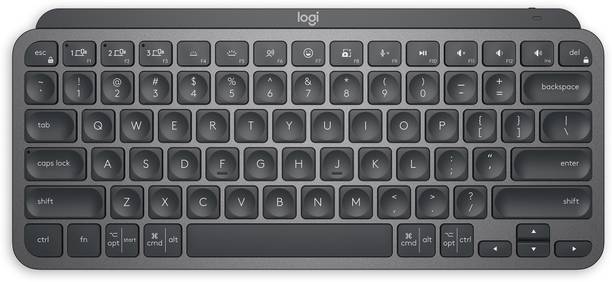 Logitech MX Keys Mini, Compact, Bluetooth, Backlit, USB-C, Metal Build Wireless Standard Multi-device Keyboard Compatible with Desktop, Laptop, Mac Mx Keys Mini