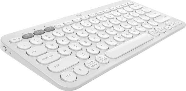 Logitech Pebble Keys 2 K380s Bluetooth Laptop-size Tablet Keyboard Compatible with Desktop, Laptop, Mac Slim & Portable, Easy-Switch for Windows, macOS, iPadOS, Android, Chrome OS