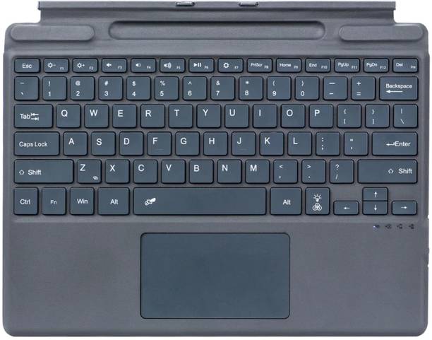 TECPHILE 2098D Bluetooth Keyboard for Surface Pro 11 & 10 (2024), Pro 9, Pro 8, Pro X Bluetooth Handheld Tablet Keyboard