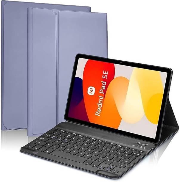 Proelite Keyboard case for Redmi Pad SE 11 inch, Magnetic Detachable Wireless Bluetooth Standard Tablet Keyboard Compatible with Desktop, Laptop, Mac Easy to Use,Plug and Play,Quick, Comfy Durable body