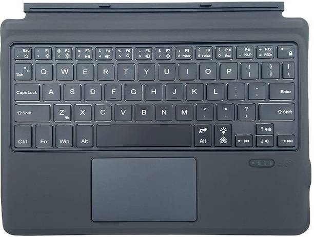 TECPHILE 1087D Keyboard for Surface GO4/ GO3/ GO2/ GO Bluetooth Handheld Tablet Keyboard