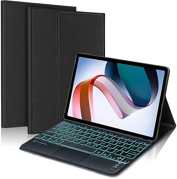 Proelite TouchPad Keyboard case for Redmi Pad 10.6 inch, Magnetic Detachable Wireless Bluetooth Standard Tablet Keyboard Compatible with Desktop, Laptop, Mac