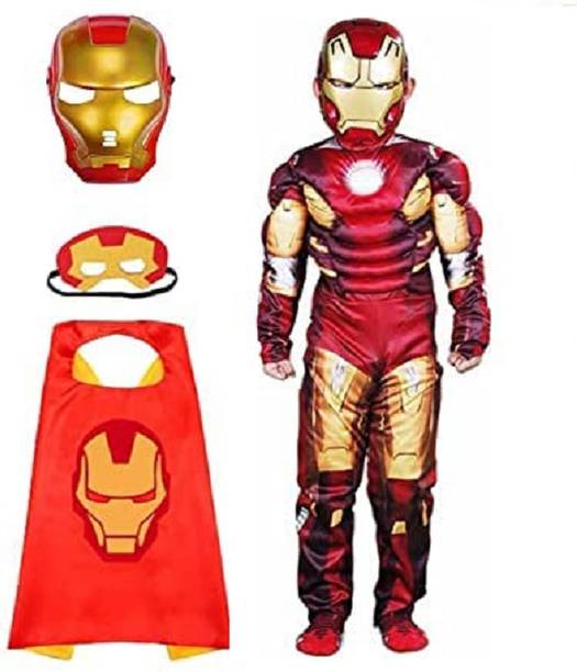Radiant Fashion World Iron-Man Avenger Superhero Costume Kids Costume Wear