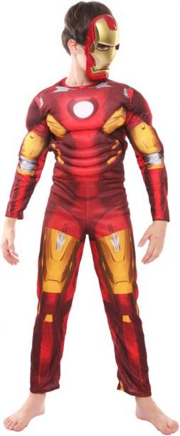 Aditya Fashion World Iron-Man Kids Costume Wear