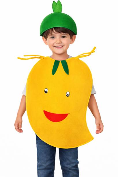 EthnicAlive Mango Fruit Cutout Fancy Dress Costume Kids Costume Wear