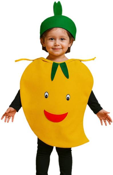 QuickBazaar Mango fruit fancy dress costume for kids Kids Costume Wear