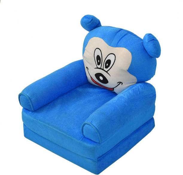 kitchDeco Baby Fold able Sofa Cum Bed 0 to 2 Years Fabric Sofa