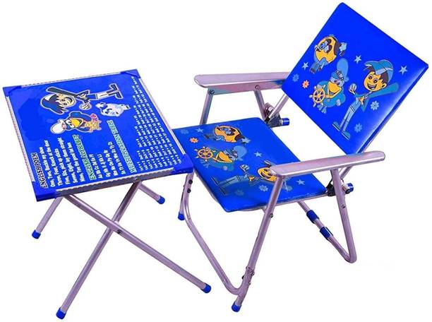 Rudra creations Kids Study Table & Chair Metal Desk Chair
