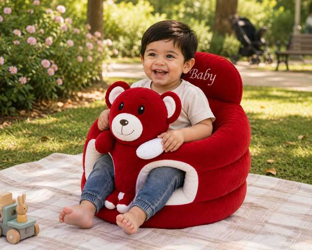 VEERA HOMES Baby Seating Chair Fabric Sofa
