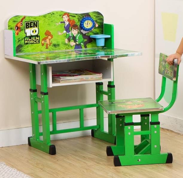 Bhella Kids study Desk & Chair with Adjustable Height engineered wood Desk Chair
