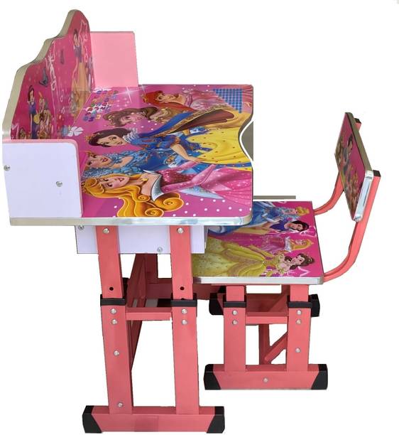krshnakirta Kids study Table & Chair with Adjustable Height Metal Desk Chair