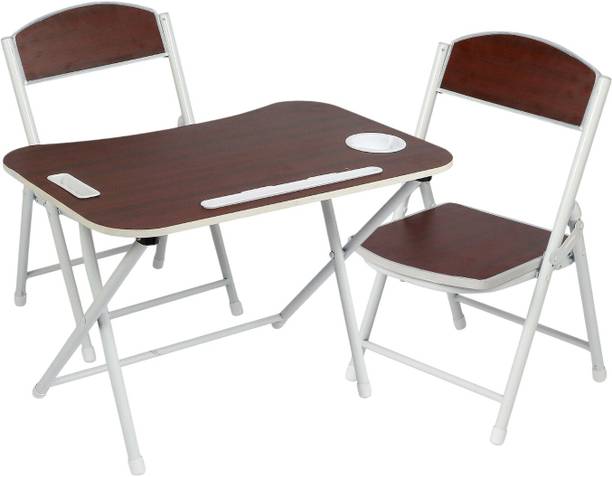 The Tickle Toe The Tickle Toe Kids Foldable Table and Chair Set Metal Desk Chair