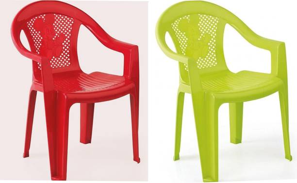 Sea Tex Happy Baby Chair,Strong & Stable kids Chair for Study, Eat, Play (2pc.) Plastic Chair