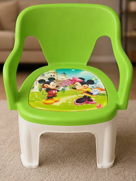 Toyify Kids chair |feeding, bathing & play | for 1 - 4 years old with cushion seating Plastic Chair