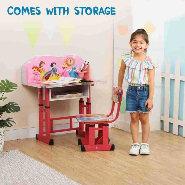 RGTAS PNASGL Baby desk/kids study table and chair set / Height Adjustable JSH Metal Bench Metal Desk Chair