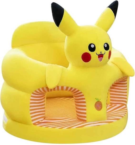 AURRE DRAPPERS Plush Baby Sofa Seat or Rocking Chair for Kids | Training Seat (0-2 Years) Fabric Chair
