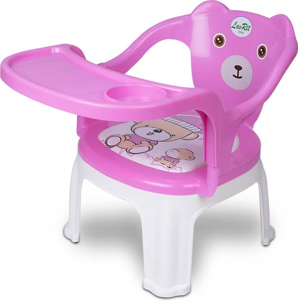 LavRit Baby Chair/With Detachable Tray for Kids(0 -3 years)/Upto 30 Kgs(Pink) Plastic Chair