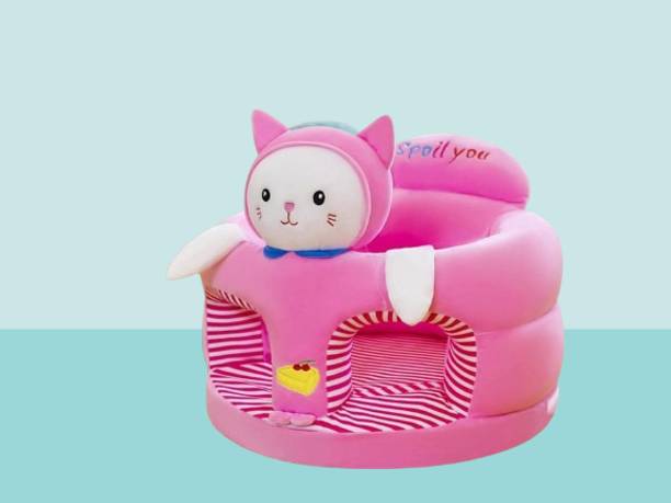 Mahank Collection Baby Soft Plush Cushion Sofa Seat or Rocking Chair for Kids (0–2 Years) Fabric Sofa