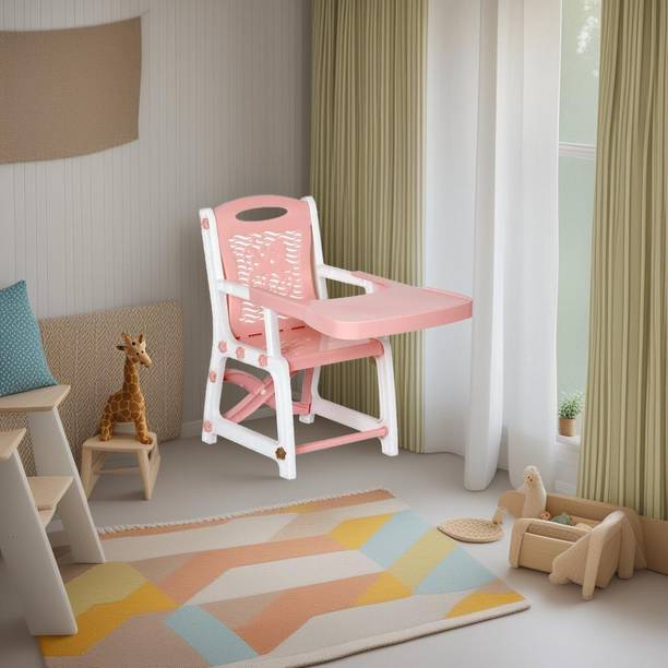 Nilkamal Octo Junior Plastic Kids Chair with Tray of contrast color Plastic Chair