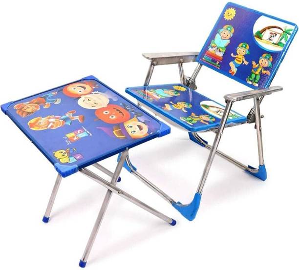BEERIDE Kids Study Table & Chair Metal Desk Chair