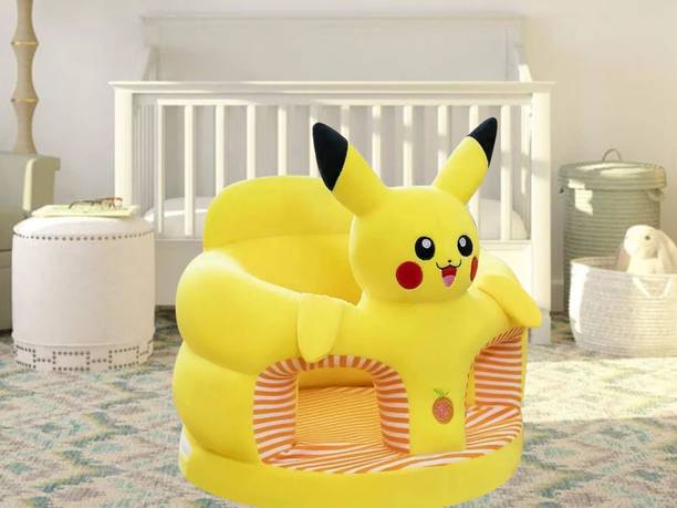 Mahank Collection Baby Soft Plush Cushion Sofa Seat or Rocking Chair for Kids (0–2 Years) Fabric Sofa