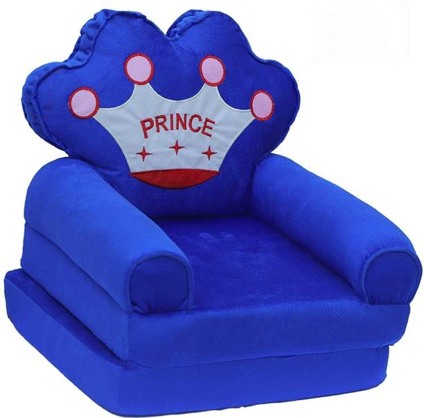 krishna textile Foldable Cartoon Baby Sofa Cum Bed for Kids (0–3 Years) – Soft Fiber Chair Fabric Sofa