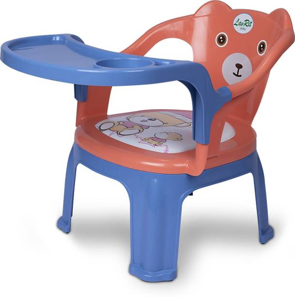 LavRit LavRit Baby Chair with Tray Strong&Durable Portable Chair for Kids,Upto 35Kgs Plastic Chair