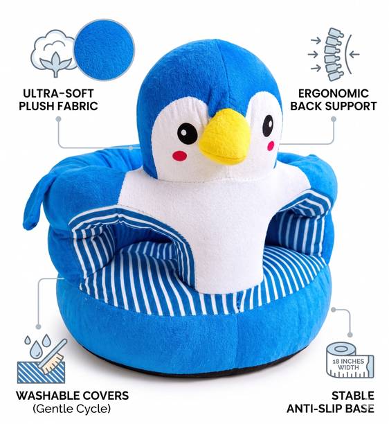 VEERA HOMES Baby Sofa For Kids Fabric Sofa