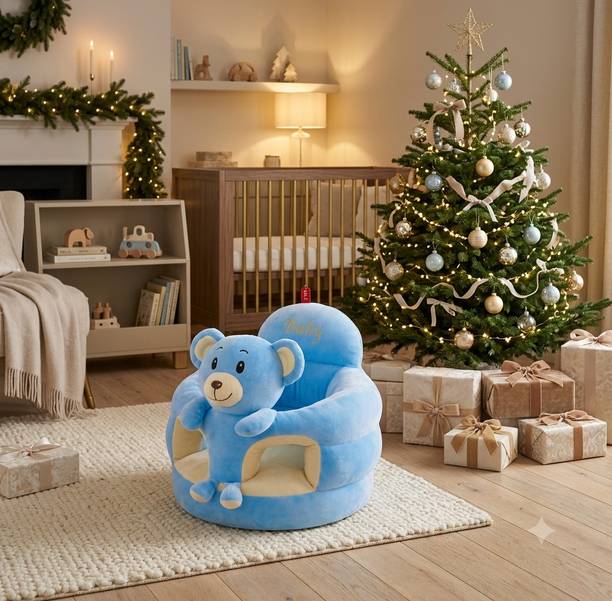 V R TRADERS Baby Seating Chair Fabric Sofa