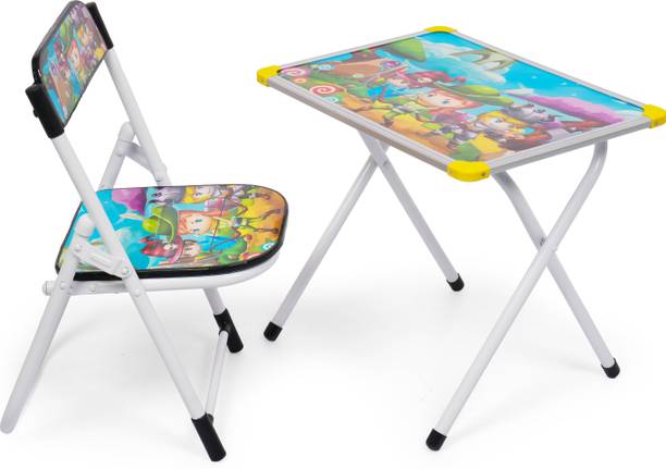 V House Magic DORA TABLE CHAIR BLUE MIX Metal Desk Chair