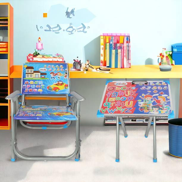 CHHOTA RABBIT study table chair Desk blue For use 2 to 15 years child Solid Wood Desk Chair