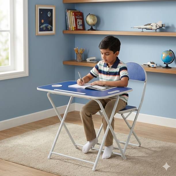 The Tickle Toe Multipurpose Study with Activity Desk for Kids | Ideal for Ages 5-12 Years Metal Desk Chair