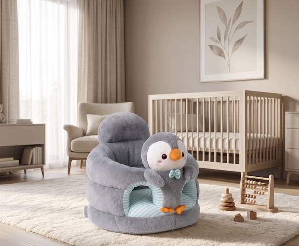 VEERA HOMES Kids Chair For Seating Fabric Sofa