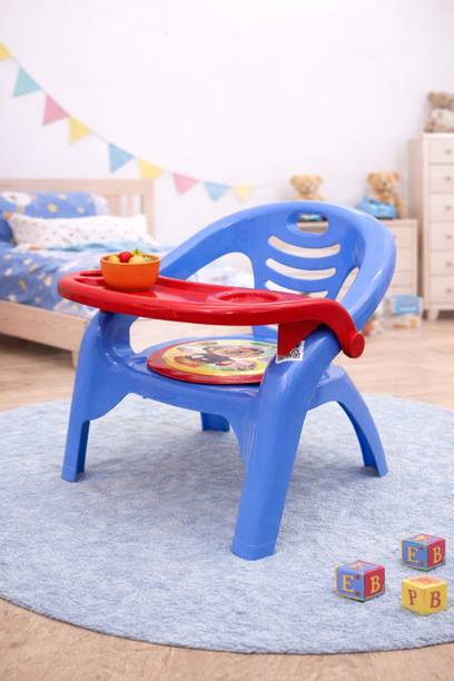 ARLAVYA Plastic Baby/Kid Chair with Removable Tray Plastic Chair