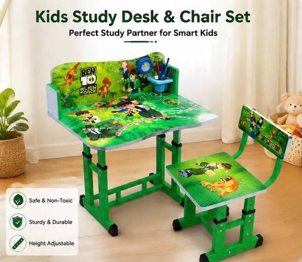 NIkhilPaswan ErgoKids Study Series Metal Desk Chair