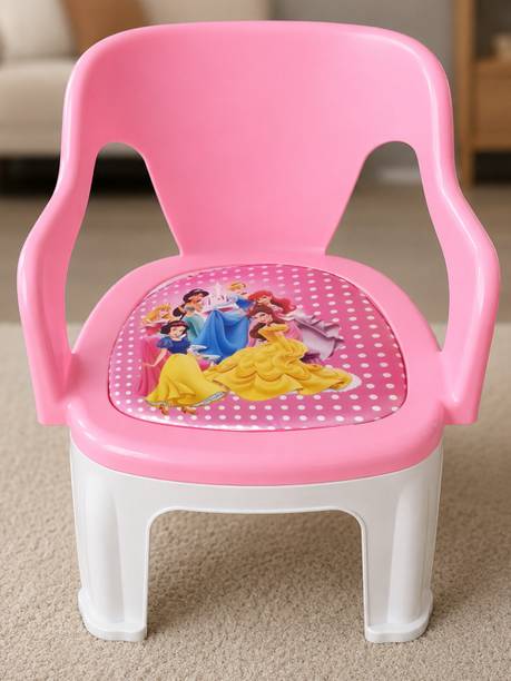 Toyify Kids chair |feeding, bathing & play | for 1 - 4 years old with cushion seating Plastic Chair
