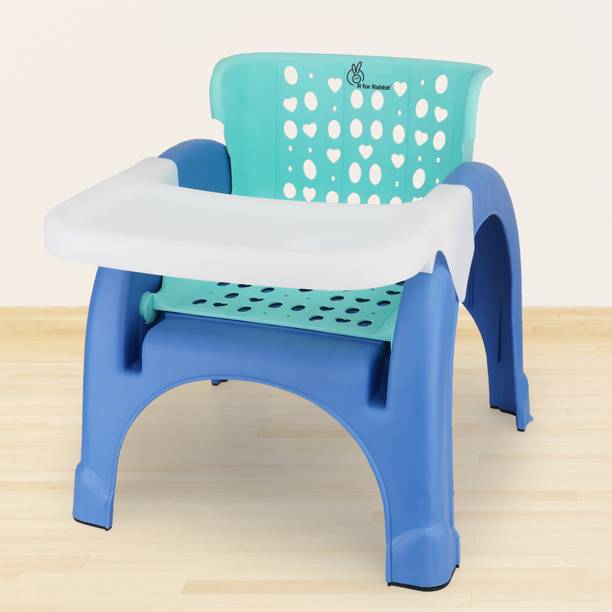 R for Rabbit Jelly Bean 3-in-1 Baby Study / Shampoo & Kid Seating Chair with High Backrest Plastic Chair